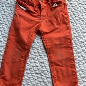 OshKosh Orange Jeans Straight Fit size 3T
